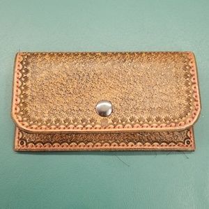 Hand made leather wallet